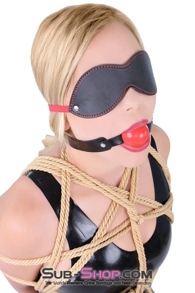0386RS      Taken By Surprise Elastic Love Mask Blindfold - LAST CHANCE - Final Closeout!