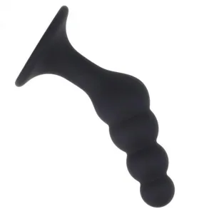 0462M      Beaded Silicone P-Spot Plug, Medium - LAST CHANCE - Final Closeout!
