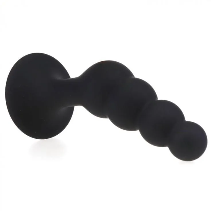 0462M      Beaded Silicone P-Spot Plug, Medium - LAST CHANCE - Final Closeout!