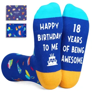 18th Birthday Gift Ideas Socks - Birthday Gifts for 18 Year Old Boys and Girls