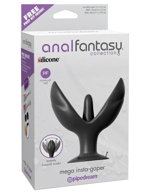 2333P      Mega Insta-Gaper Expanding Large Trainer Butt Plug