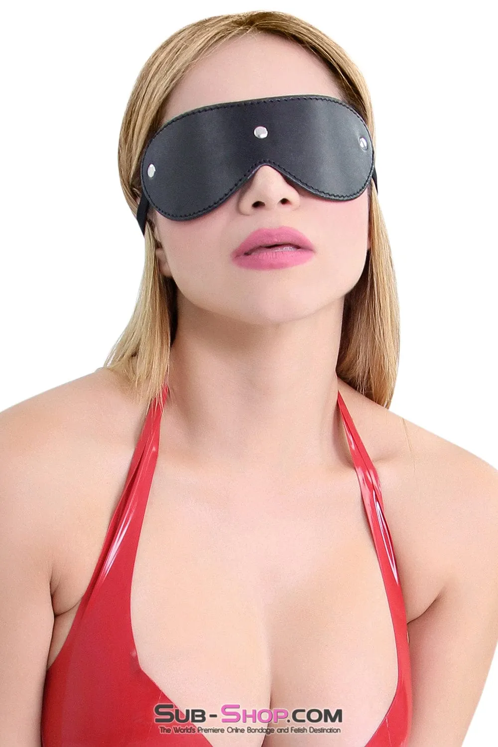 4448BD      Blinded By Love Blindfold, Black