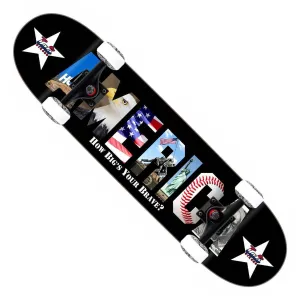 AMERICA How Big's Your Brave Skateboard Trick Complete