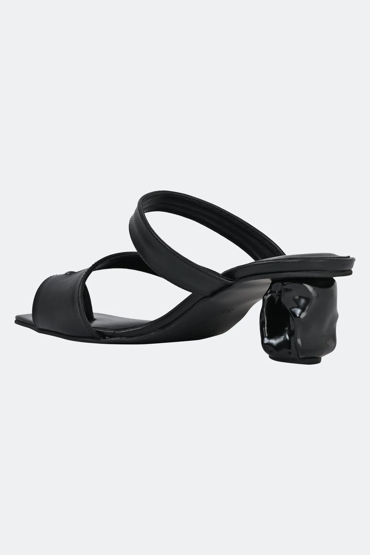 Amorphic Amalfi Black Heels For Women