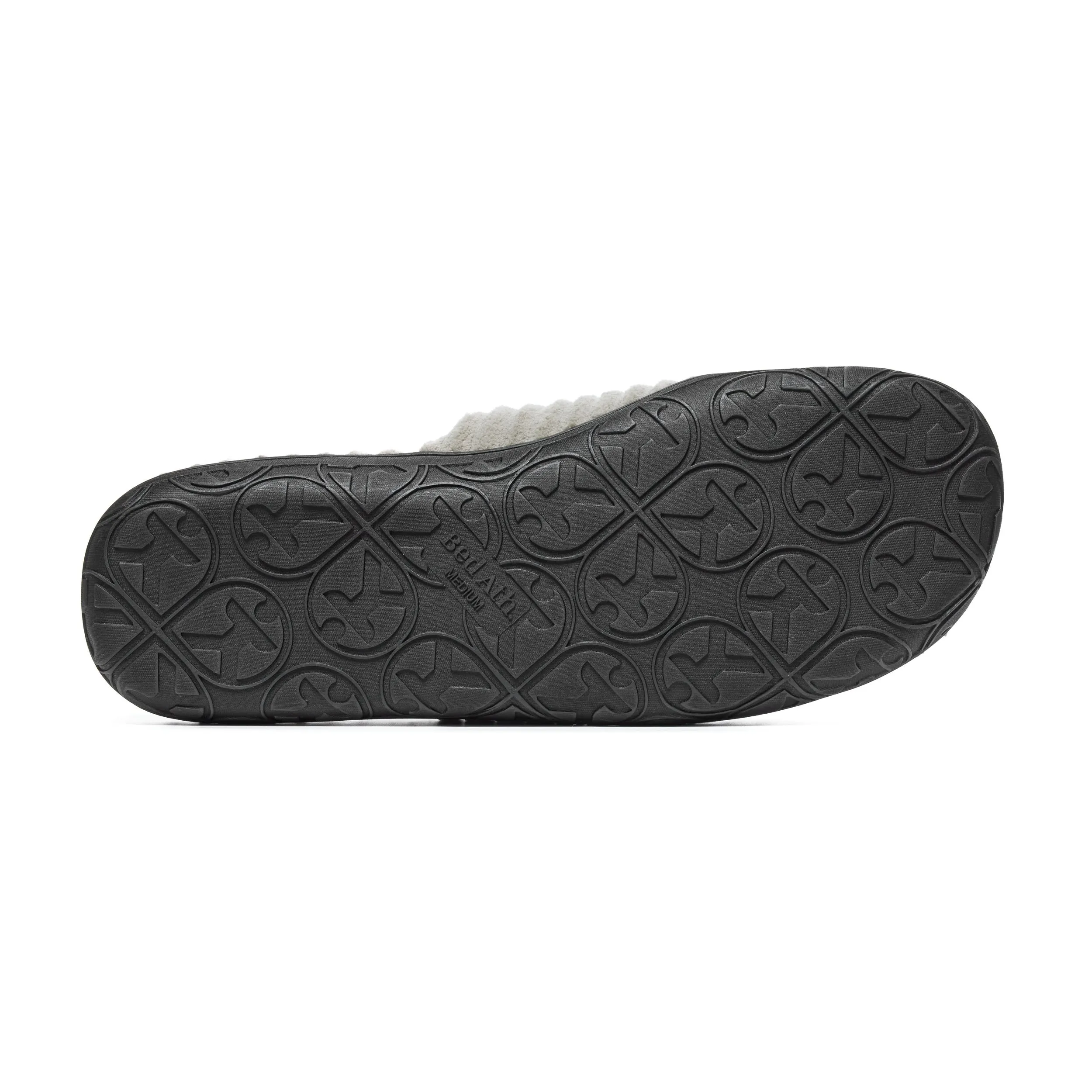 Andy - Jumbo Cord Slipper Slider - Stone