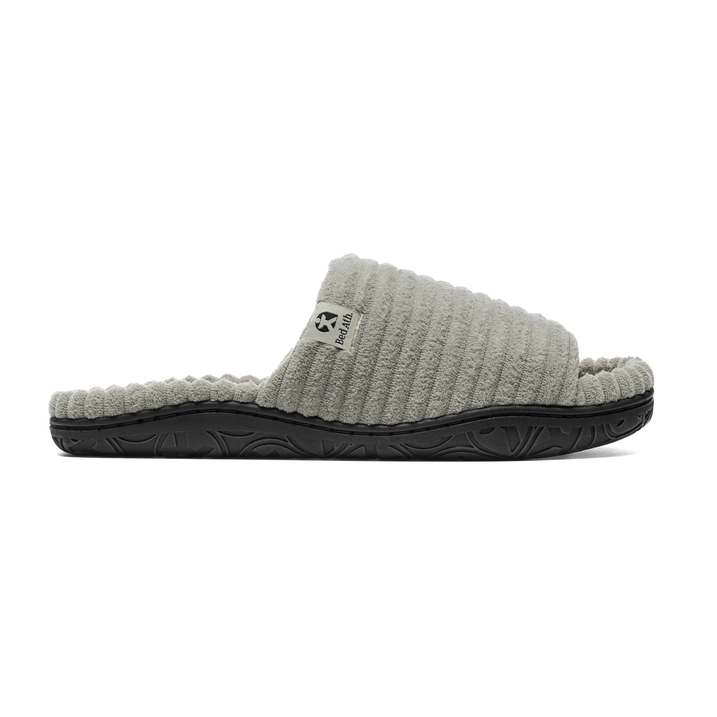 Andy - Jumbo Cord Slipper Slider - Stone