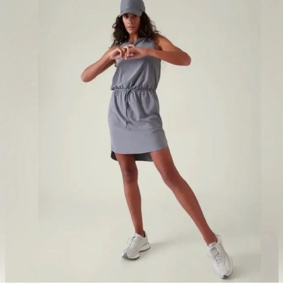 Athleta Rincon Dress in Coastline Blue in Size Small