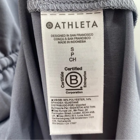 Athleta Rincon Dress in Coastline Blue in Size Small
