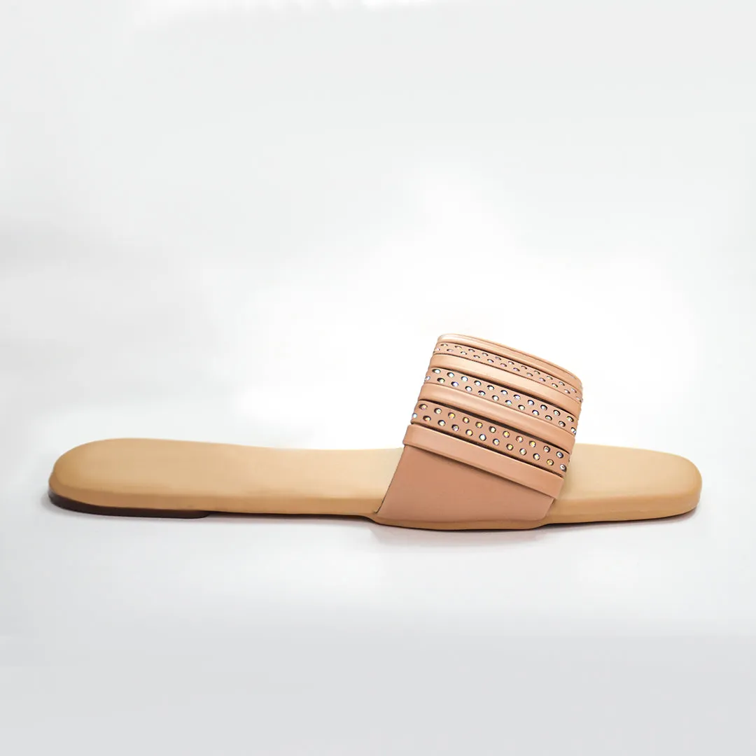 Beige Comfy Slippers Women’s