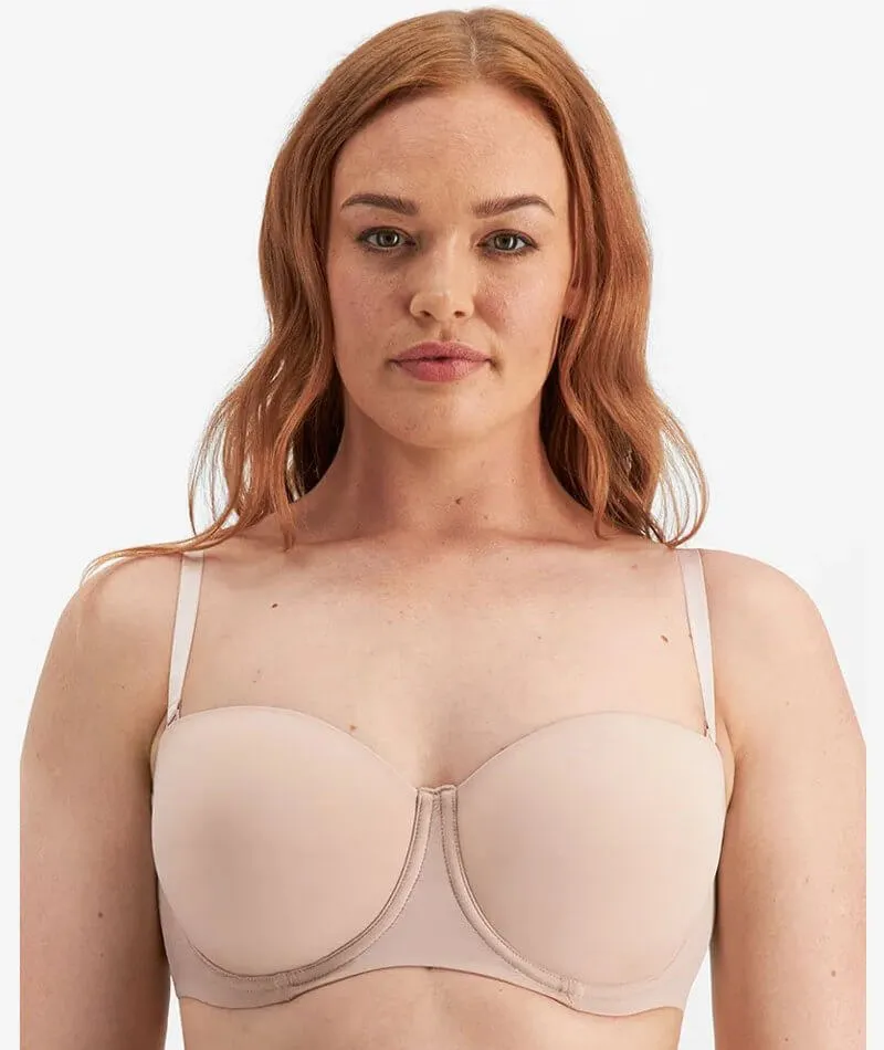 Berlei Luminous Strapless Bra - Nude Lace
