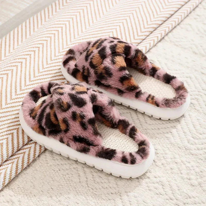 Betsabé® | Casual Open Toe Plush Slippers