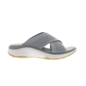 Bionica Avary BI0024408 Womens Gray Mesh Slip On Slides Sandals Shoes