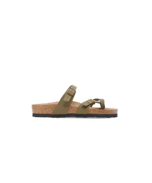Birkenstock Mayari Synthetic Pine Green Vegan Sandals