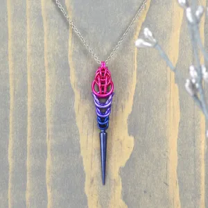 Bisexual Pride - Spike Pendant