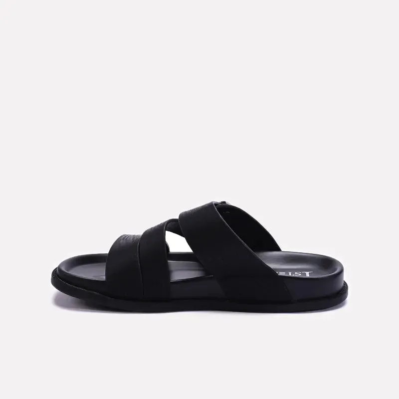 Black Casual Slippers 0151092