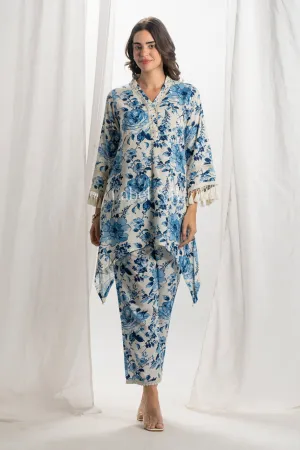 Blue Bloom-Co-ord Set