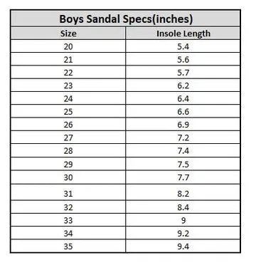 Boys Sandal 211-03-BLACK