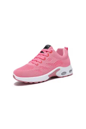 Breathable Mesh Lace Up Athletic
