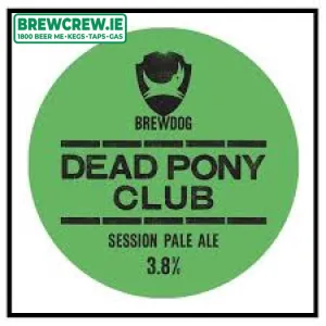 BREWDOG - DEAD PONY CLUB - Session IPA - 3.8% ABV, 20l KEG (35 PINTS)
