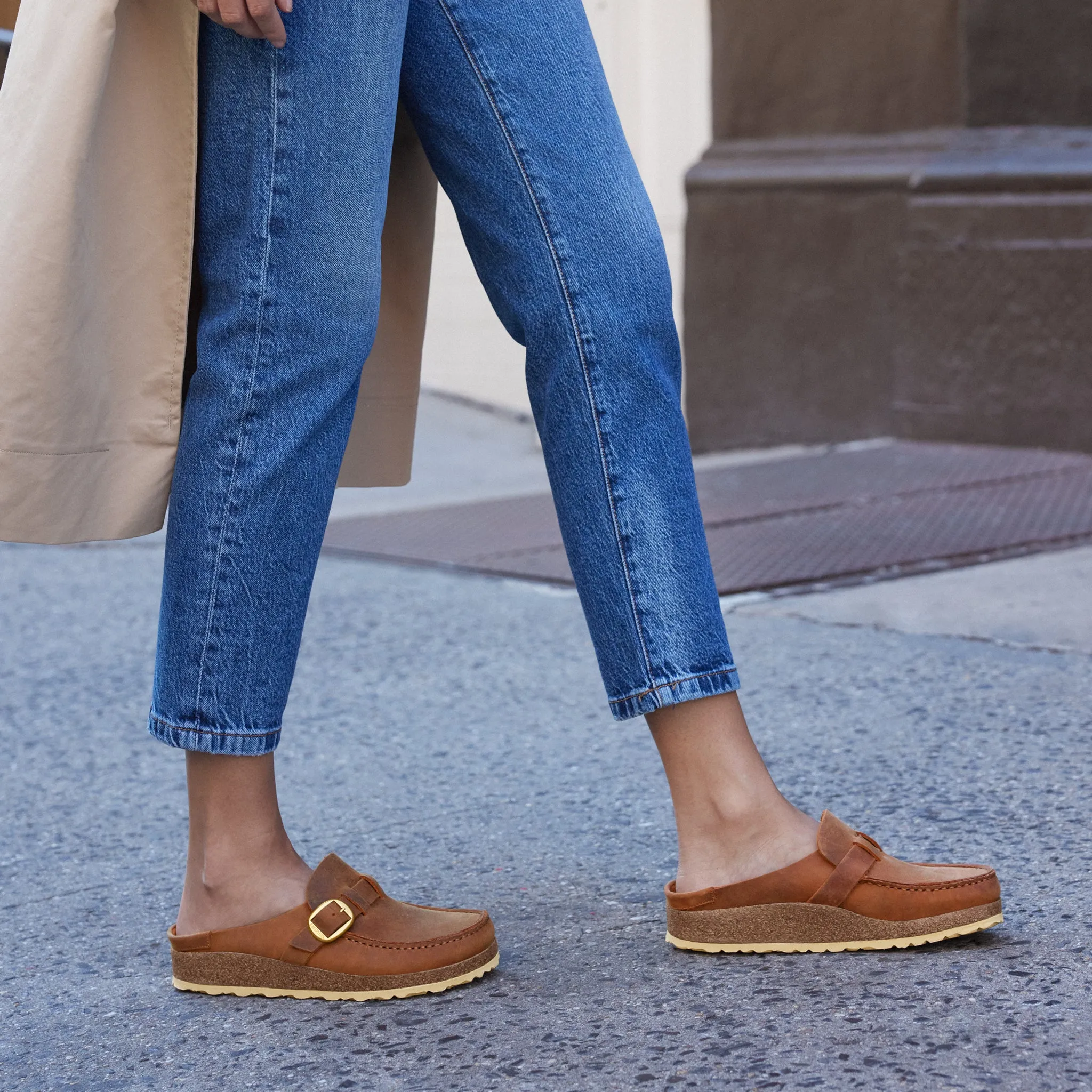 BUCKLEY - COGNAC - OIL LEATHER