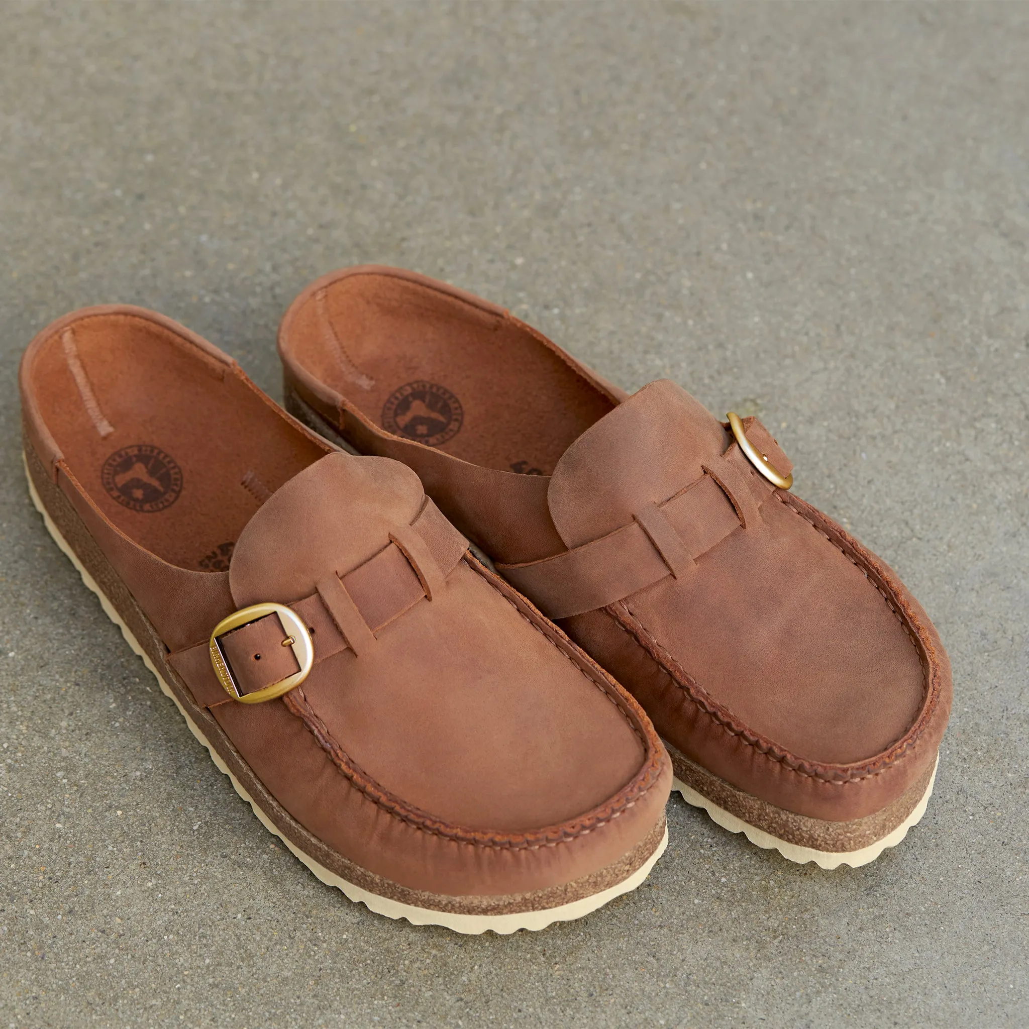 BUCKLEY - COGNAC - OIL LEATHER
