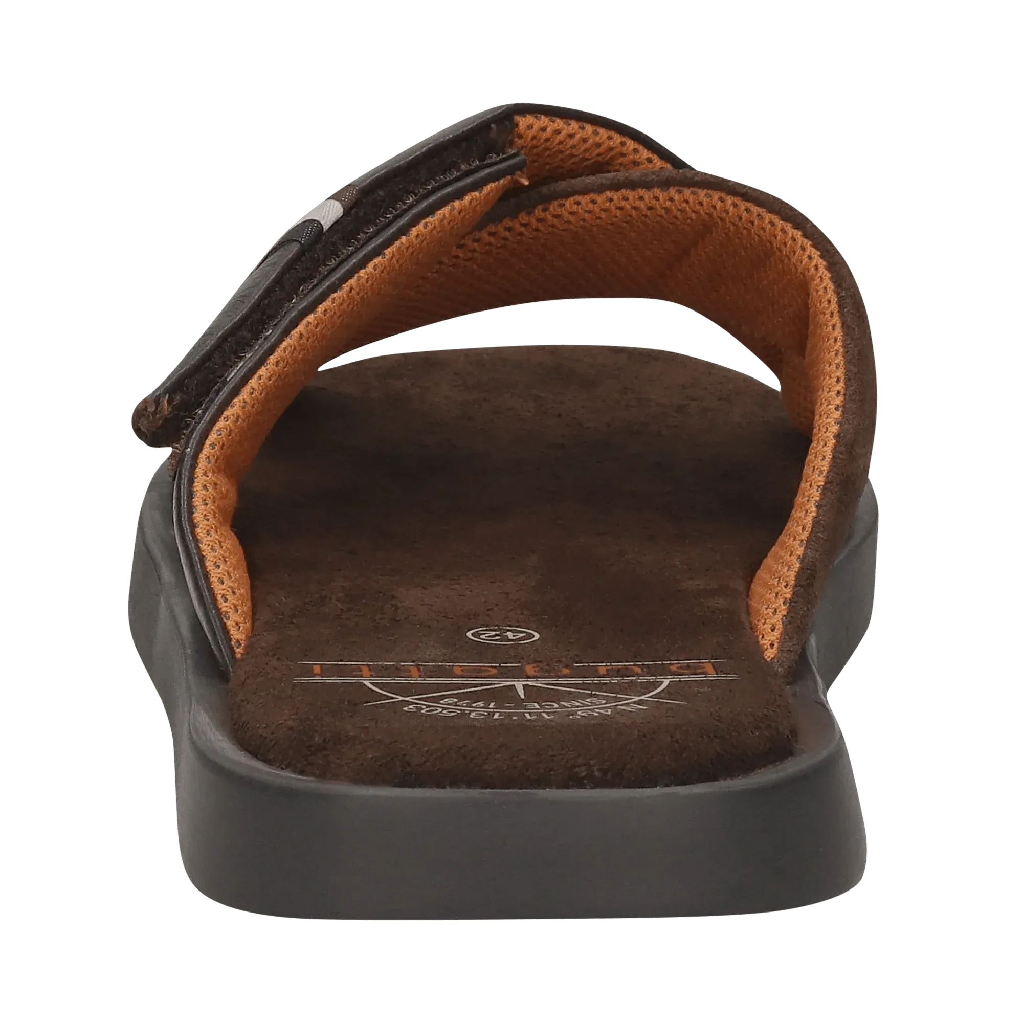 Bugatti Summer Leather mules - Dark Brown