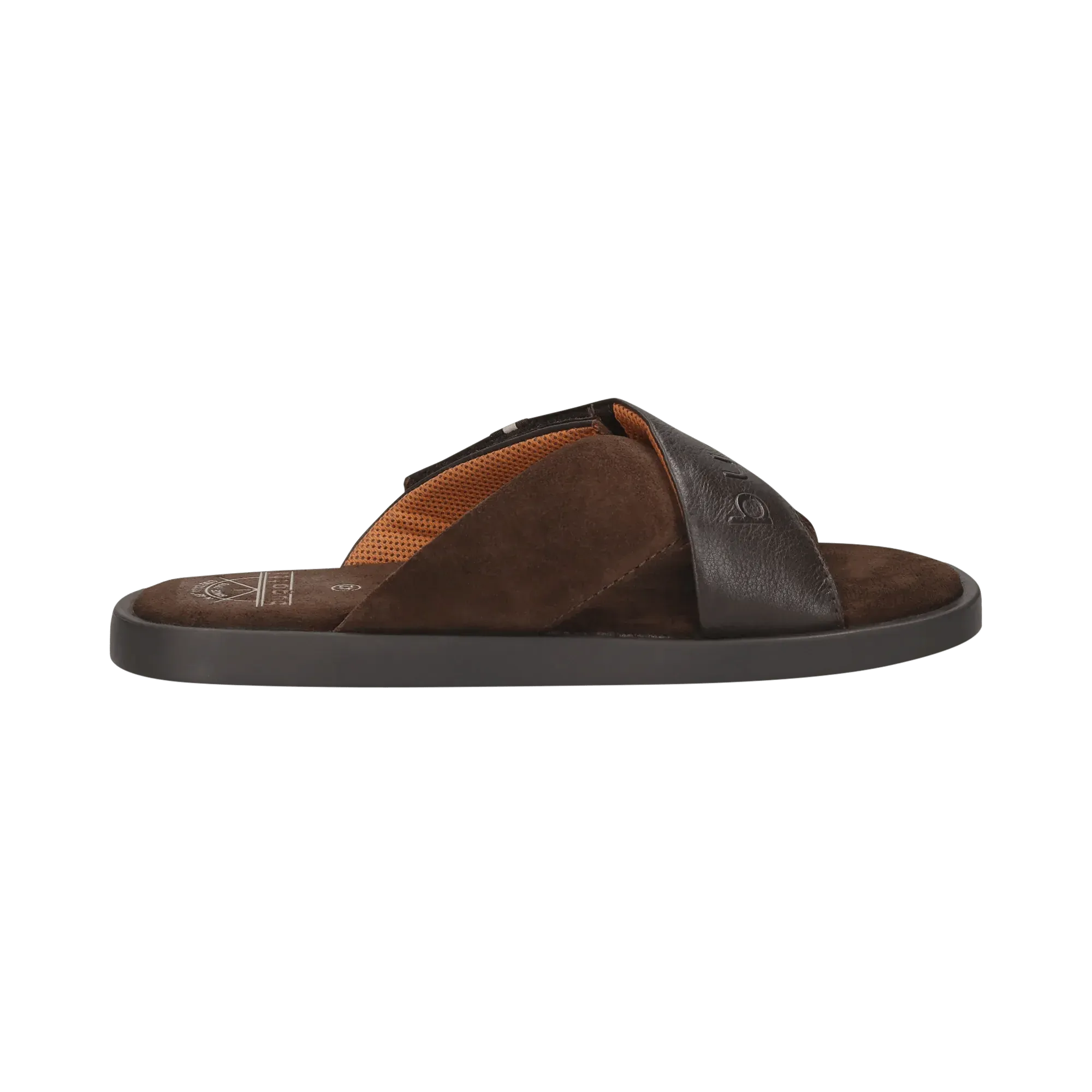Bugatti Summer Leather mules - Dark Brown