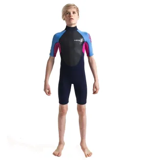 C-Skins Junior Element 3/2 Shortie - Slate Magenta