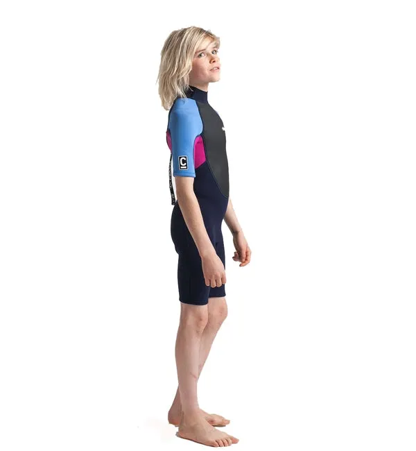 C-Skins Junior Element 3/2 Shortie - Slate Magenta