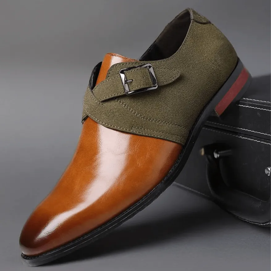 Christopher Mosley Montford Monk Strap Shoes