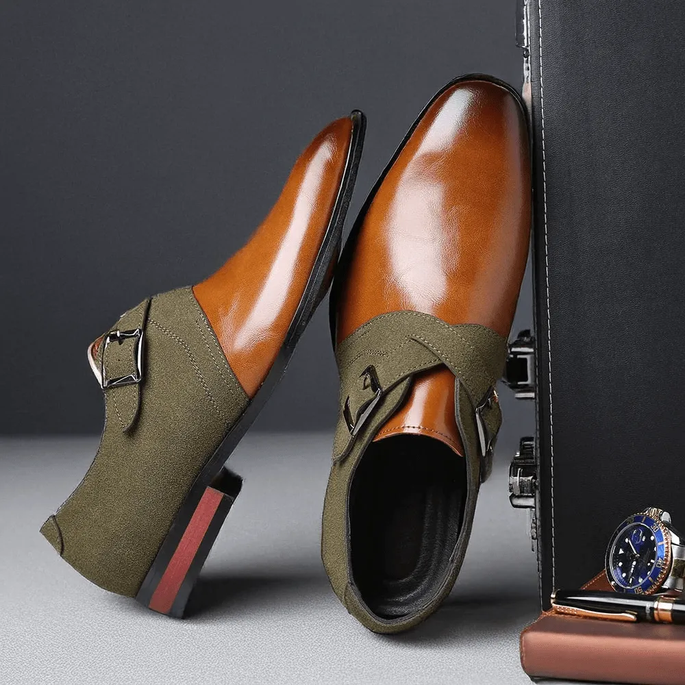 Christopher Mosley Montford Monk Strap Shoes