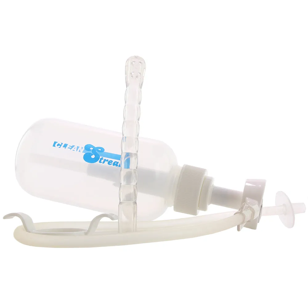 Clean Stream Pump Action Enema Bottle with Nozzle