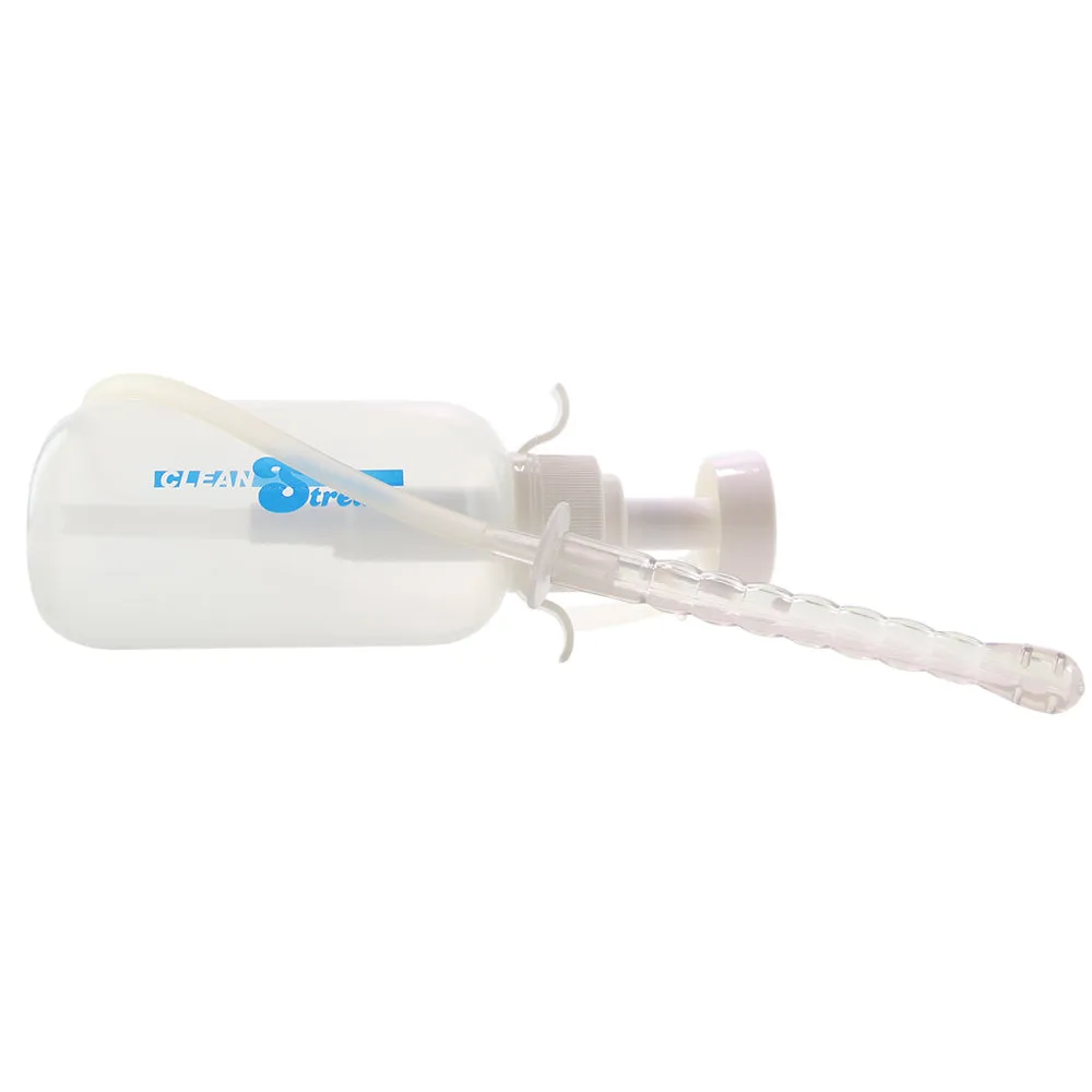 Clean Stream Pump Action Enema Bottle with Nozzle