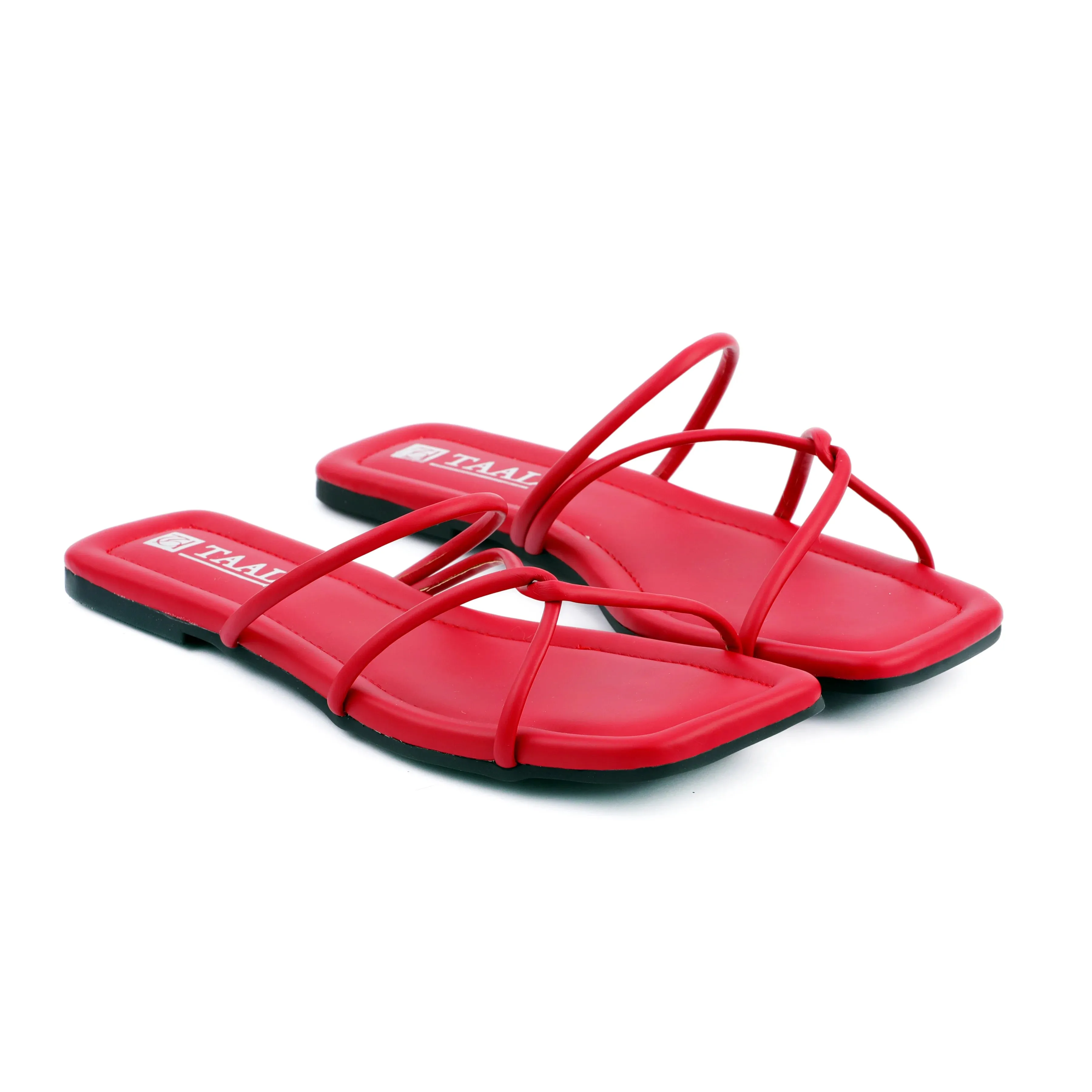 Cori Red women flat slippers