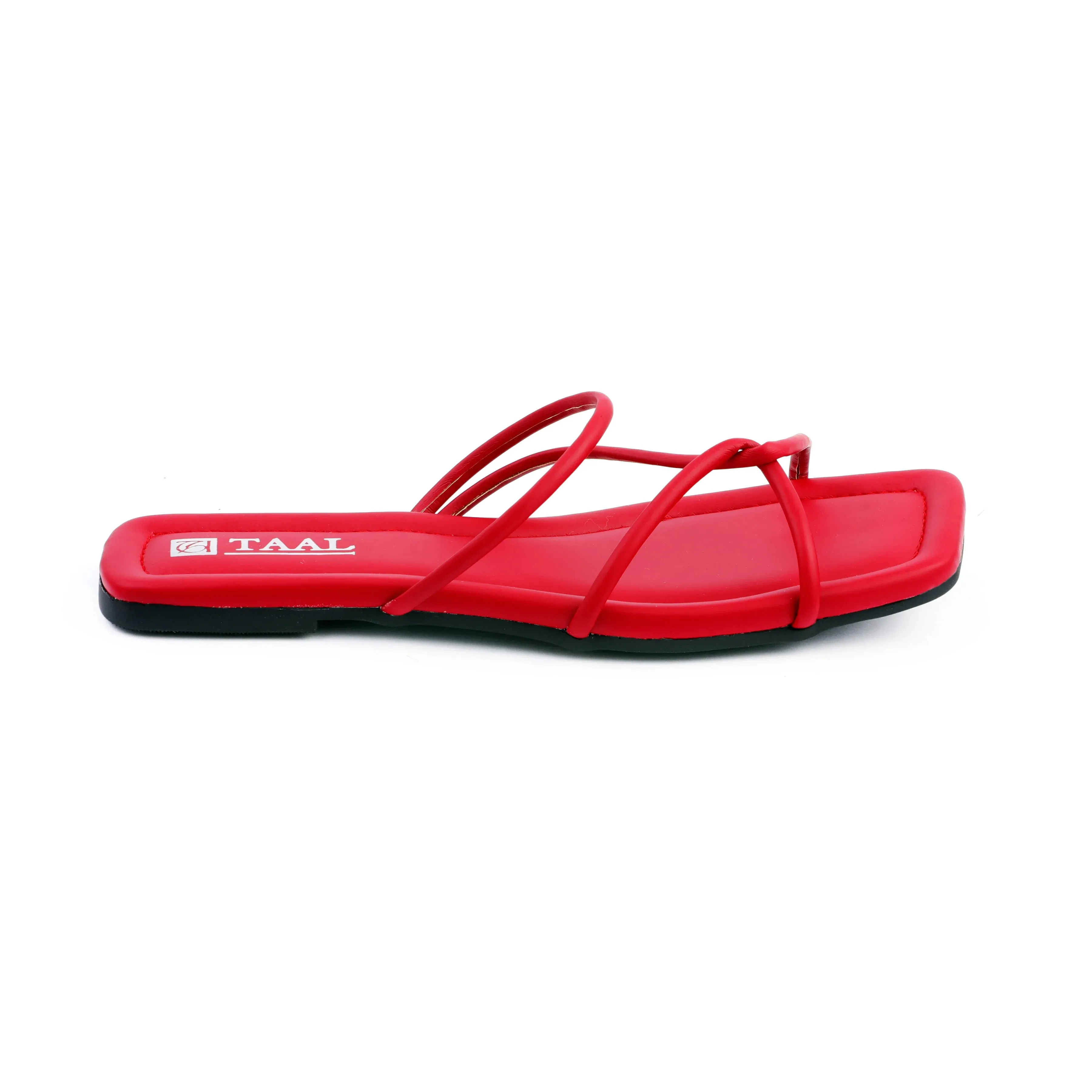 Cori Red women flat slippers