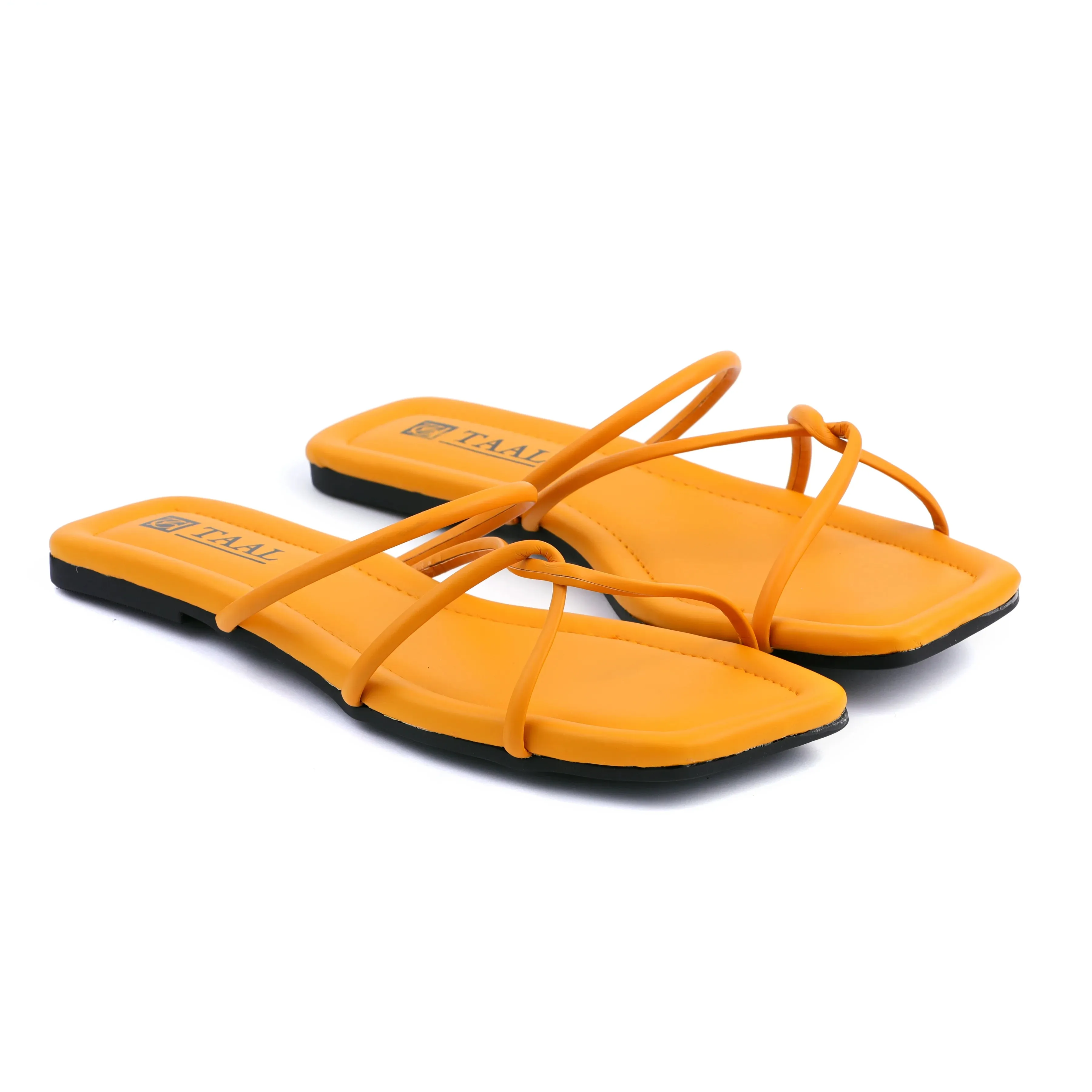 Cori Yellow women flat slippers