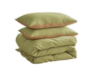 Cosy Club Duvet Cover Quilt Set Flat Cover Pillow Case Yellow Inspired