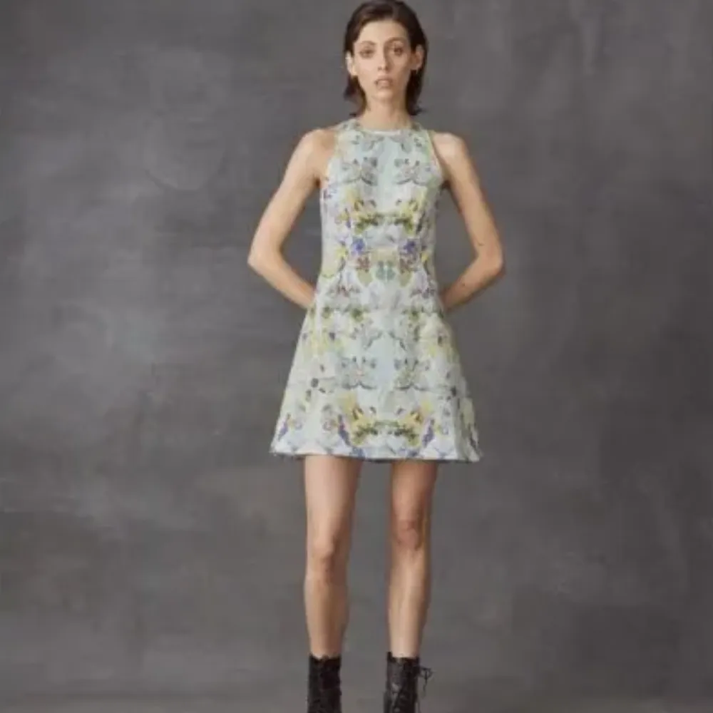Cotton Linen Mini Dress