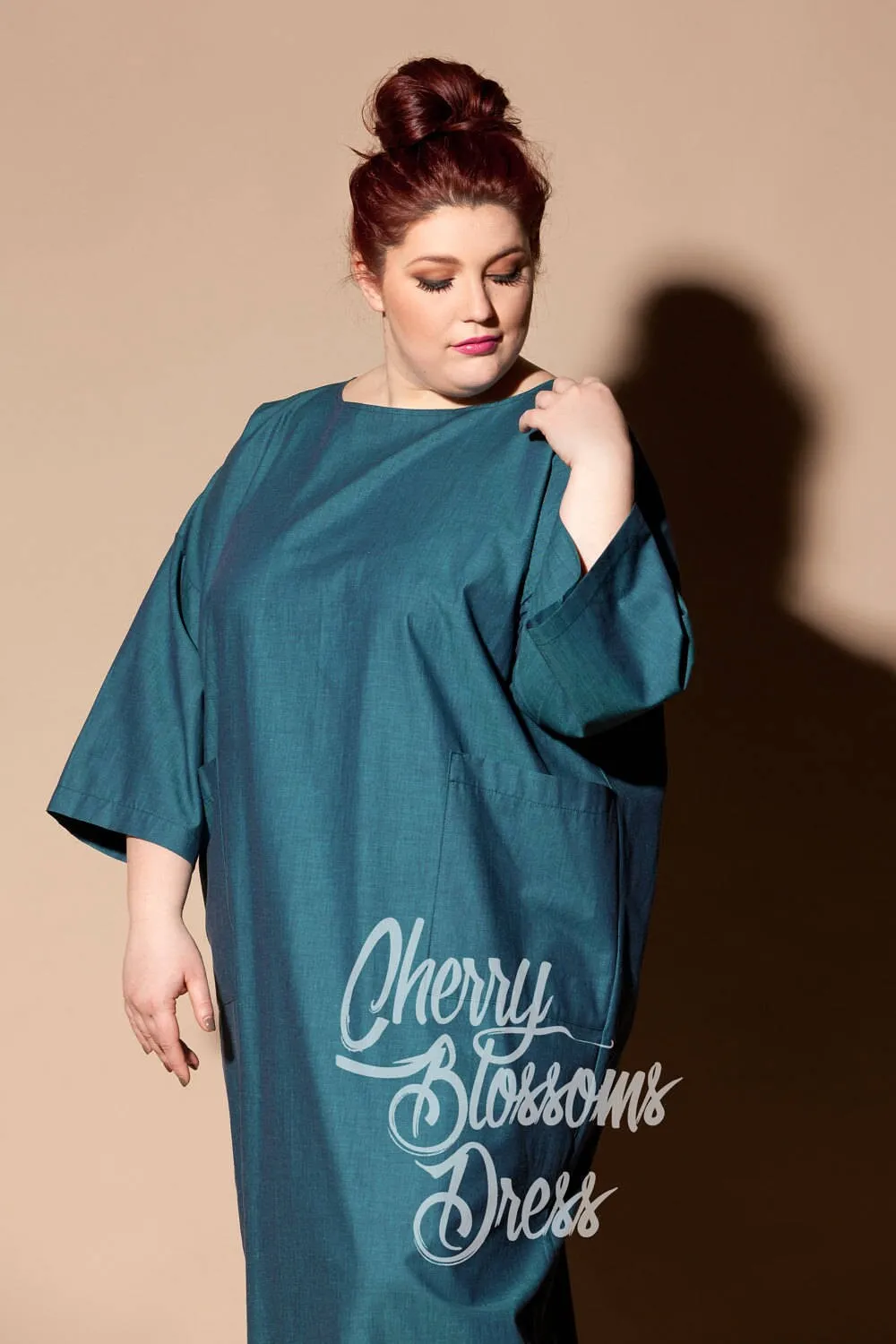 Cotton Oversize Casual Spring Dress, 054.251
