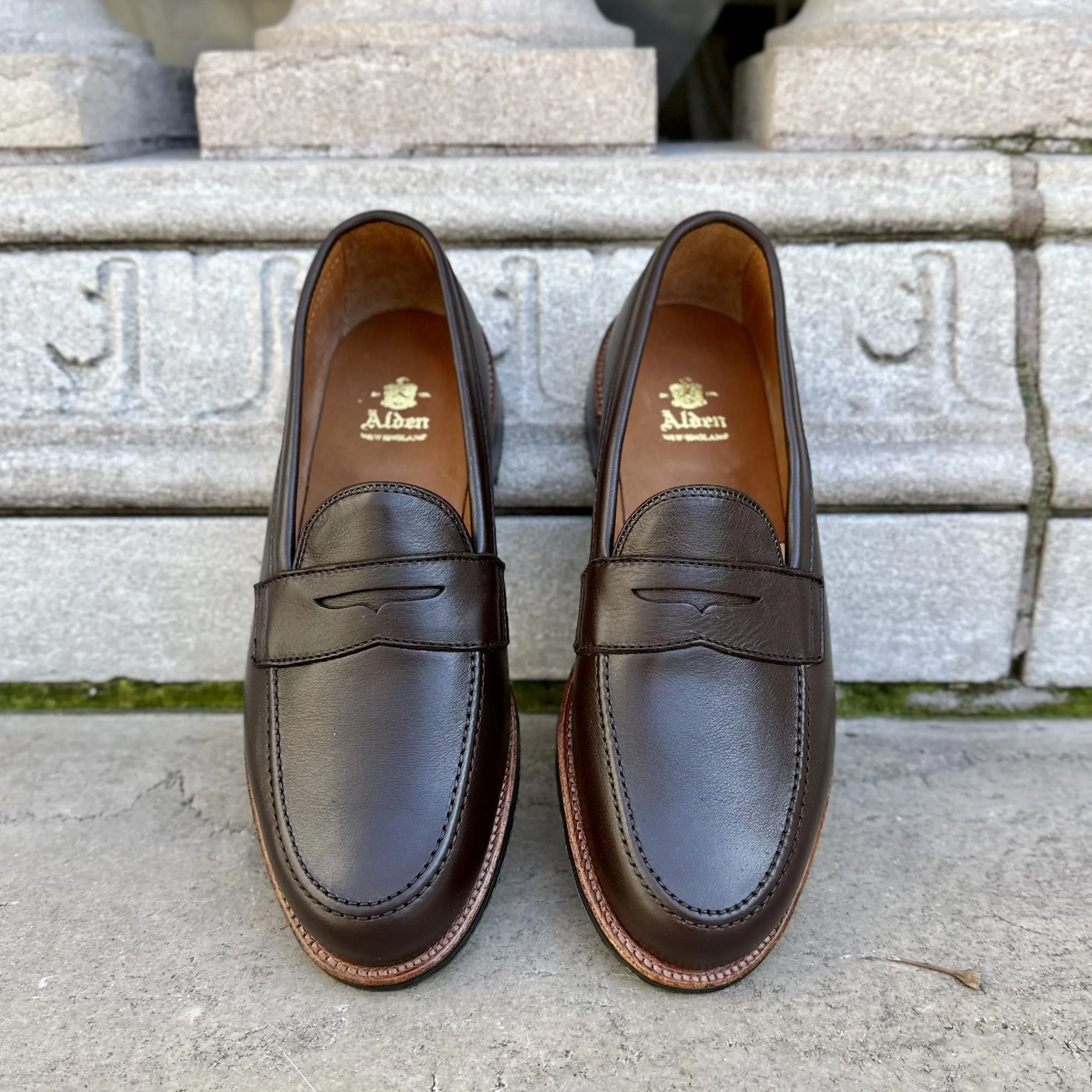 D2203L - Penny Loafer in Brown Lady Calf