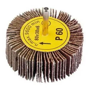 Draper Abrasive Flap Wheel, 80 X 30Mm, 60 Grit Dr-76468