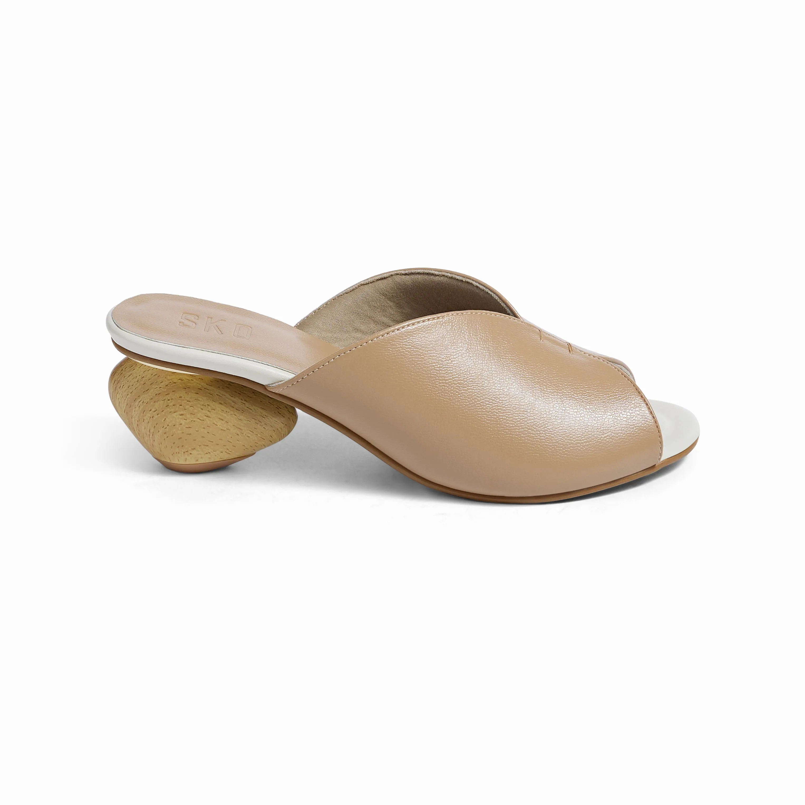 Driblet Nude Heels For Women
