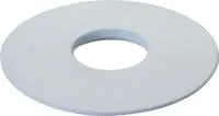 EA/1 FLEXIBLE FLAT MOUNTING RING, 1IN OPENING, 3 3/4IN DIAMETER, GREEN NEOPRENE RUBBER