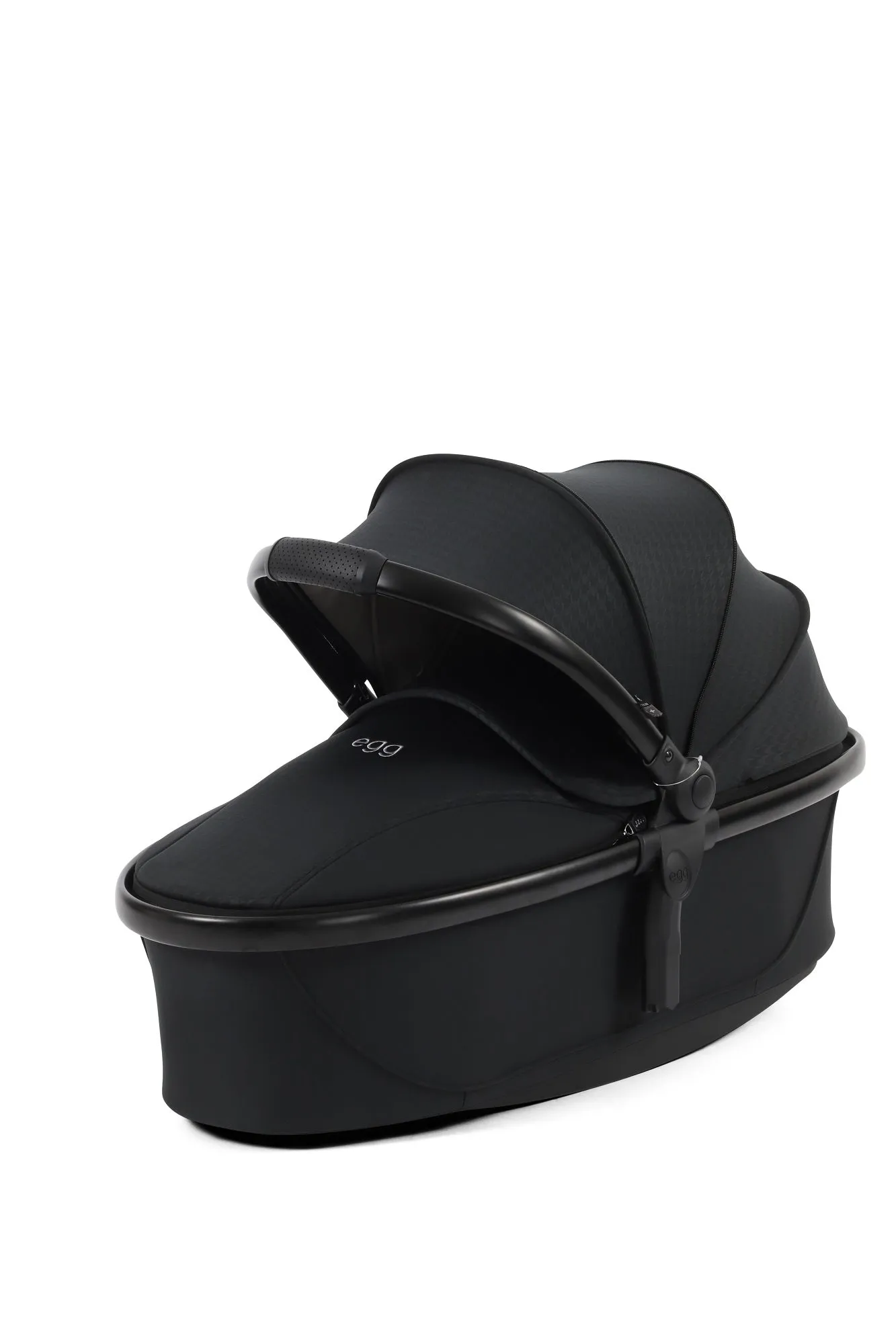 Egg 3 Carrycot - Houndstooth Black