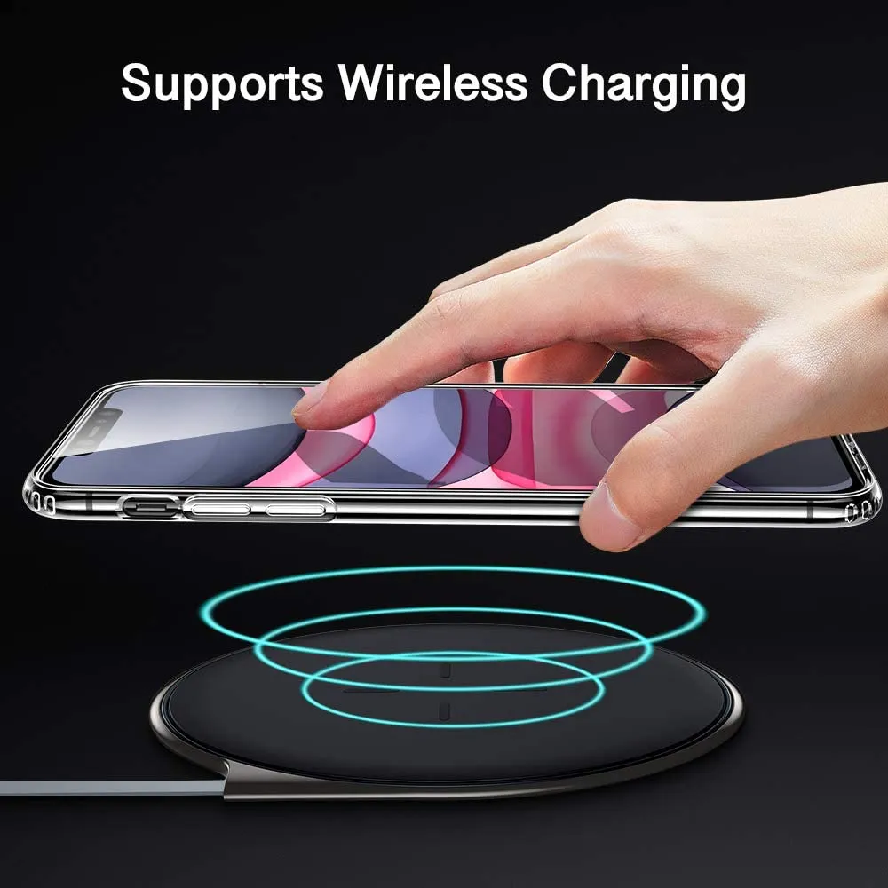 ESR Essential Zero for iPhone 11 Case, Slim Clear Soft TPU, Flexible Silicone Cover for iPhone 11 6.1-Inch (2019), Clear