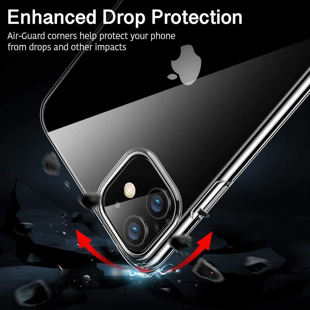 ESR Essential Zero for iPhone 11 Case, Slim Clear Soft TPU, Flexible Silicone Cover for iPhone 11 6.1-Inch (2019), Clear