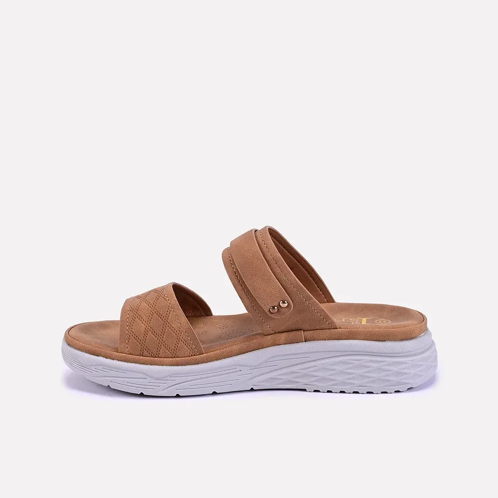 Esther Brown Casual Slippers 0412621