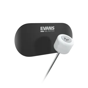 Evans (EQPB2) EQ Black Nylon Double Bass Drum Patch - Pack of 2
