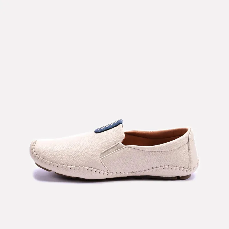Fawn Leather Loafers Men 0130956
