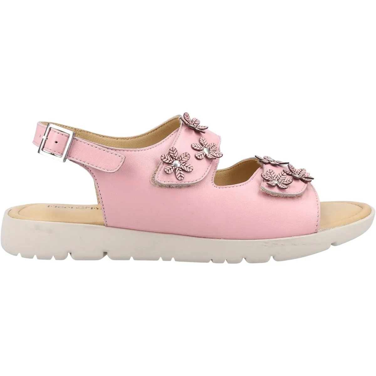 Fleet & Foster Kara Ladies Open-Toe Leather Summer Sandals